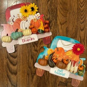 3D Fall Decor Hanging Signs-Handmade